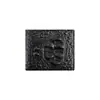 Nueva Cartera para Hombre Cartera Corta para Hombre Patrón de Cocodrilo Delgada Moda Portatarjetas Múltiples Fabricante Bolso de Comercio Exterior Transfronterizo
