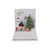 Escultura de Papel Camioneta Creativa Hecha a Mano 3D Tarjeta de Felicitación Navideña Estéreo Venta al por Mayor Transfronteriza Amazon Tarjeta de Felicitación Navideña de Bendición