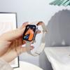 Adecuado para Apple Watch, correa Apple Watch 8, correa iWatch 9, correa de metal magnética de espiga de trigo fina S10