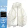 Ropa de Protección Solar de Verano Chaqueta Delgada Abrigo para la Piel Ropa de Protección Solar Upf50+ Ropa de Protección Solar Nailon Anti-UV Serie de Montaña