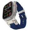 Adequado para Apple Watch Ultra9876543210 Geração Se Mecha Explorer Pulseira de Relógio de Silicone com Pontos Elevados