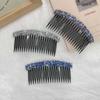 Novo Estilo Pente Colorido Quebrado Cabelo Clip Internet Celebridade 2023 Novo Estilo Hairpin Hairband Back Head Hair Comb Acessórios de Cabelo