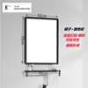Espejo de Baño Inodoro Inodoro Espejo de Cristal Espejo Cuadrado Colgante de Pared Sin Perforaciones Colgante Horizontal Colgante Vertical Soporte de Espejo