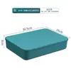 Caja de almacenamiento de plástico color Morandi caja de almacenamiento para armario ropa interior pantimedias caja de almacenamiento para snacks juguetes con tapa caja de almacenamiento