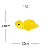 Popular en Tiktok Mini Tortuga que Brilla en la Oscuridad Decoración para Acuario de Micro-Paisaje Adorno Pequeño Tortuga Marina de Colores Accesorios de Decoración DIY