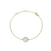 Nueva Pulsera con Colgante Redondo de Ágata Negra de Amazon, Joyería Exquisita, Elegante y Versátil al por Mayor