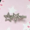 Ins Horquilla Estrella Chica Hot Estrella de Cinco Puntas Clip Lateral Horquilla Corazón Femenino Nichia Dulce Cool Simple Accesorios para el Cabello para Mujer