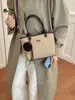 Bolso de Mano de Bloques de Color de Moda Transfronterizo Bolso Cubo 2026 Nuevo Primavera Versátil Bolso de Hombro Cruzado Bolso Tote Pequeño de Gama Alta
