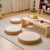 Cojín Estilo Japonés Tatami Balcón Cojín Redondo Engrosado para Hogar Sala de Estar Sentarse en el Suelo Meditación y Adoración