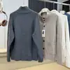 Nuevo cárdigan de color liso para otoño para hombres y mujeres, chaqueta suéter casual holgada 13225