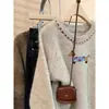 Suéter de Punto Coreano Delgado Estilo Universitario Patrón de Parche de Dachshund para Mujer Otoño e Invierno Nuevo Holgado Punto de Alta Gama