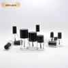 Em estoque 5 ml10 ml15 ml frasco de esmalte com pincel frasco frasco de vidro cosmético com pincel Esmalte cola frasco vazio