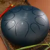 [Instrumento Musical Huashu] Tambor Etéreo de 8 Tonos de 10 Pulgadas, Lengua Redonda, Plato de Percusión Vacío de Color, Tambor de Lengua de Acero, Instrumento de Percusión para Principiantes