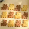 Adornos Navideños 2025 para Decoración de Pasteles Galletas Sabor a Manteca de Cacao con Alce Enchufe Decorativo para Postre Cupcake