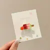 2026 Nuevo Pasador Dulce Estilo Coreano, Pin BB Dopamina Lindo y Colorido, Pasador Elegante de Alta Gama para Mujeres