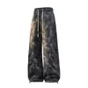 Pantalones Casuales de Otoño para Hombre, Pantalones de Chándal Holgados, Pantalones de Camuflaje