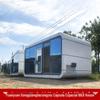 Casa de Sítio de Camping de Luxo Luban Zhuye, Estrutura Temporária para Área Cênica, Cabana Maçã Acabada, Lounge para Turistas, Hospedagem Cápsula Espacial