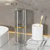 Copo de Lavar para Viagem, Copo Portátil para Escova de Dentes, Escova de Dentes, Caixa de Armazenamento de Pasta de Dentes, Copo de Escovação e Enxágue Bucal Quatro em Um para Viagem em Família