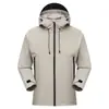Chaqueta Exterior para Mujer 2026 Nueva Primavera y Otoño Tres en Uno Talla Pequeña Engrosada Cortavientos Senderismo Principios de Otoño Abrigo de Hombre