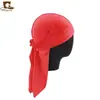 Suministro de Alta Calidad de Amazon Sombrero Pirata de Terciopelo con Cola Larga Turbante con Cinta Larga Sombrero de Punta durag