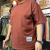 Camiseta Oversize de Manga Corta para Hombre con Múltiples Bolsillos, Corte Holgado, Moda de Verano