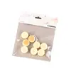 Bolsas Planas de PVC Lisas Personalizadas para Figuritas, Bolsas de Empaque de Plástico Autoadhesibles Transparentes para Bricolaje con Textura Ultra Clara