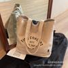 Bolsa Tote Versátil de Gran Capacidad para Mujer 2026 Nueva Moda Tendencia Más Vendida Bolsa de Lona para Viajes Diarios Bolsa Tote Grande