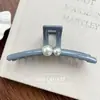 Pin de Perla Coreano Pin de Tiburón Temperamento de Gama Alta para Mujer Pin Versátil para el Cabello Accesorios para el Cabello Tocados para Mujer Venta al por Mayor
