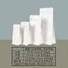 Bolsa de Café Sellado a Ocho Lados Papel Kraft Papel de Aluminio Bolsa de Empaque para Alimentos Té Auto-Sellable Cubo Rubik Cordón Bolsa de Empaque para Granos de Café
