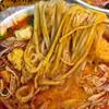 Porción Grande 7 Paquetes Hot Pot Picante Tradicional del Noreste con Fideos Pegajosos, Comida Instantánea para Cocinar Uno Mismo con Paquete de Condimentos, Picante y Fragante