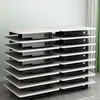 Mesa de Jantar Retangular Dobrável Baixa para Apartamentos de Aluguel, Mesa de Jantar para Dormitório, Mesa Pequena de Chão, Mesa Simples de Feira, Mesa Quadrada para Exterior