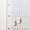 Novos Acessórios de Fivela para Sapato Crocs de Desenho Animado de Gato, Presilhas de Cabelo, Elásticos de Cabelo, Ímãs de Geladeira, Presilhas de Garra, Cola de Creme, Acessórios de Resina DIY