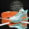 Zapatillas de baloncesto de verano para hombre, de malla, transpirables, antideslizantes, resistentes al desgaste, con absorción de impactos, ligeras, para estudiantes, zapatillas deportivas de estilo mandarín, botas de combate de caña alta