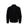 2025Otoño Nuevo Estilo Otoñal Cuello Alto Ajustado Chico Duro Safari Solapa Anti-Gamuza Chaqueta con Cremallera Corta para Hombre