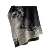 Xale Vertical Texturizado Vintage Outono 2026 para Mulheres, Cachecol Jacquard de Planta, Espessado e Quente, Aquecedor de Pescoço Externo