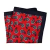 Fabricante Original Em Estoque Lenço de Seda Pequeno Quadrado para Pescoço 23cm Bolso de Terno Masculino Lenço de Seda Poliéster Homens de Negócios