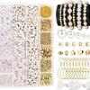1120 PCs pérola espaçador contas carta contas joias fazendo para pulseira colar DIY sem Yiwu pintura africana