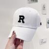 Gorra de béisbol con protección solar para mujer, ala ancha, primavera y verano, combina con todo, con la cara pequeña, cabeza grande, parte superior profunda, para hombre, 2023