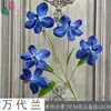 Orquídea Bandai, Orquídea Huiji, Adereços para Estúdio de Fotografia, Decoração para Arranjo de Flores, Flores de Seda, Cenário de Parede de Flores para Hotel, Flores Artificiais