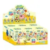 Figura de Bob Esponja que se ilumina Caja Sorpresa Popular Réplica de Dibujos Animados Anime Adorno de Escritorio Regalo Navideño