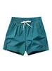 Shorts deportivos casuales de verano finos para hombre, shorts de secado rápido hasta la rodilla, shorts de playa holgados de moda estilo americano