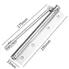 Fechador de Porta Simples para Primavera para Uso Doméstico, Amortecedor Hidráulico Leve, Silencioso, Fechador Automático de Porta Sem Furos