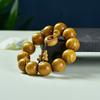 Pulsera de Sándalo Dorado Natural 20 Cuentas de Buda para Hombre Rosario de Moda Pulsera para Mujer 108 Colección Wenwan Fabricante Venta al por Mayor