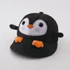 Gorro de Bebé Estilo Delgado Primavera y Otoño Gorra de Béisbol Linda de Mezclilla con Ala Ancha para Niños y Niñas Gorra Cortavientos Protector Solar