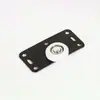 Polea de Puerta Corredera Silenciosa Rueda de Puerta Corredera de Armario Rueda de Puerta Corredera de Gabinete Rodamiento 380 Levas Accesorios de Ferretería para Muebles
