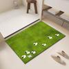 Alfombrilla de Baño, Alfombrilla Antideslizante para el Hogar, Tapete de Tierra de Diatomeas Absorbente de Agua para Inodoro, Alfombrilla para Pies de Baño