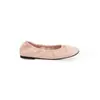 Bailarinas Redondas de Piel de Oveja con Lazo Mocasines Mary Jane Plegados Hechos a Mano Zapatos de Huevo para Mujer Zapatos de Balanceo de un Solo Color para Viajar