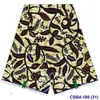 Tecido Batik Dupla Face Estilo Fronteiriço de Comércio Exterior com Cores Vibrantes, Tecido de Algodão Estampado para Vestidos Femininos, Atacado em Estoque