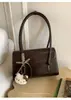 Bolsa de Hombro Cuadrada para Mujer, Moda Retro, Portátil, de Calidad, para Viajes de Negocios, Fábrica de Origen de Comercio Exterior Transfronterizo