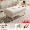 Taburete de sofá de madera maciza con pedal para sala de estar, taburete bajo con pedales, taburete nuevo para el hogar, taburete para cambiar zapatos